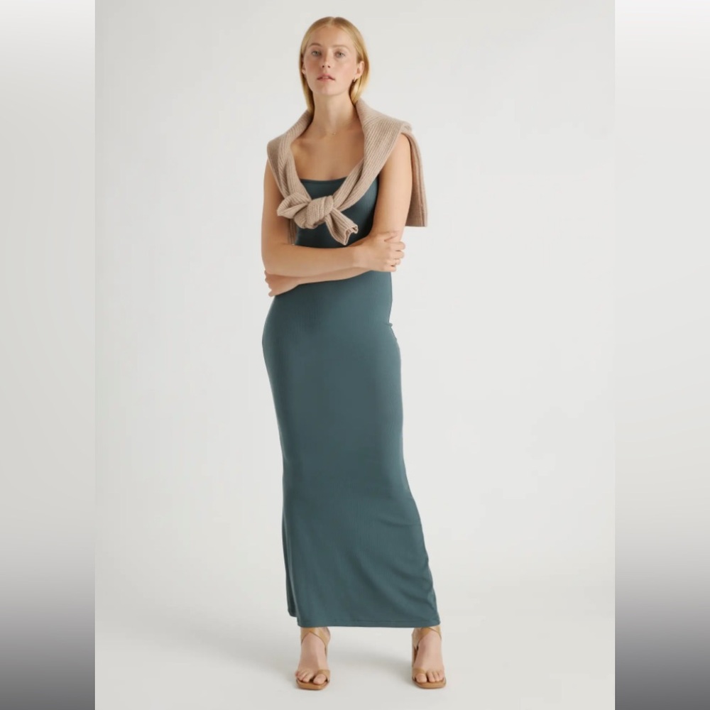 Quince Rib Maxi Dress